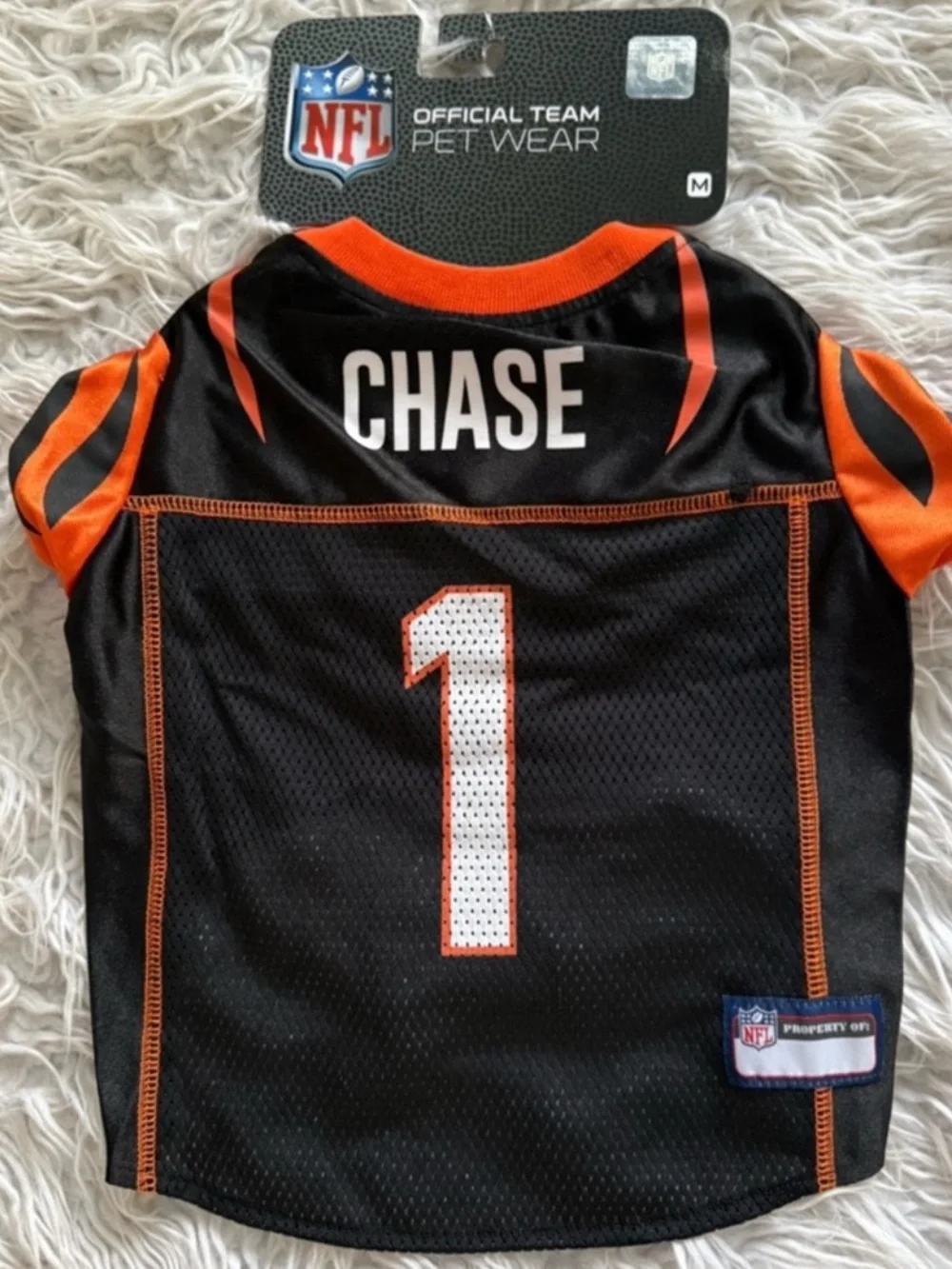 NWT Ja’Marr Chase Dog Jersey